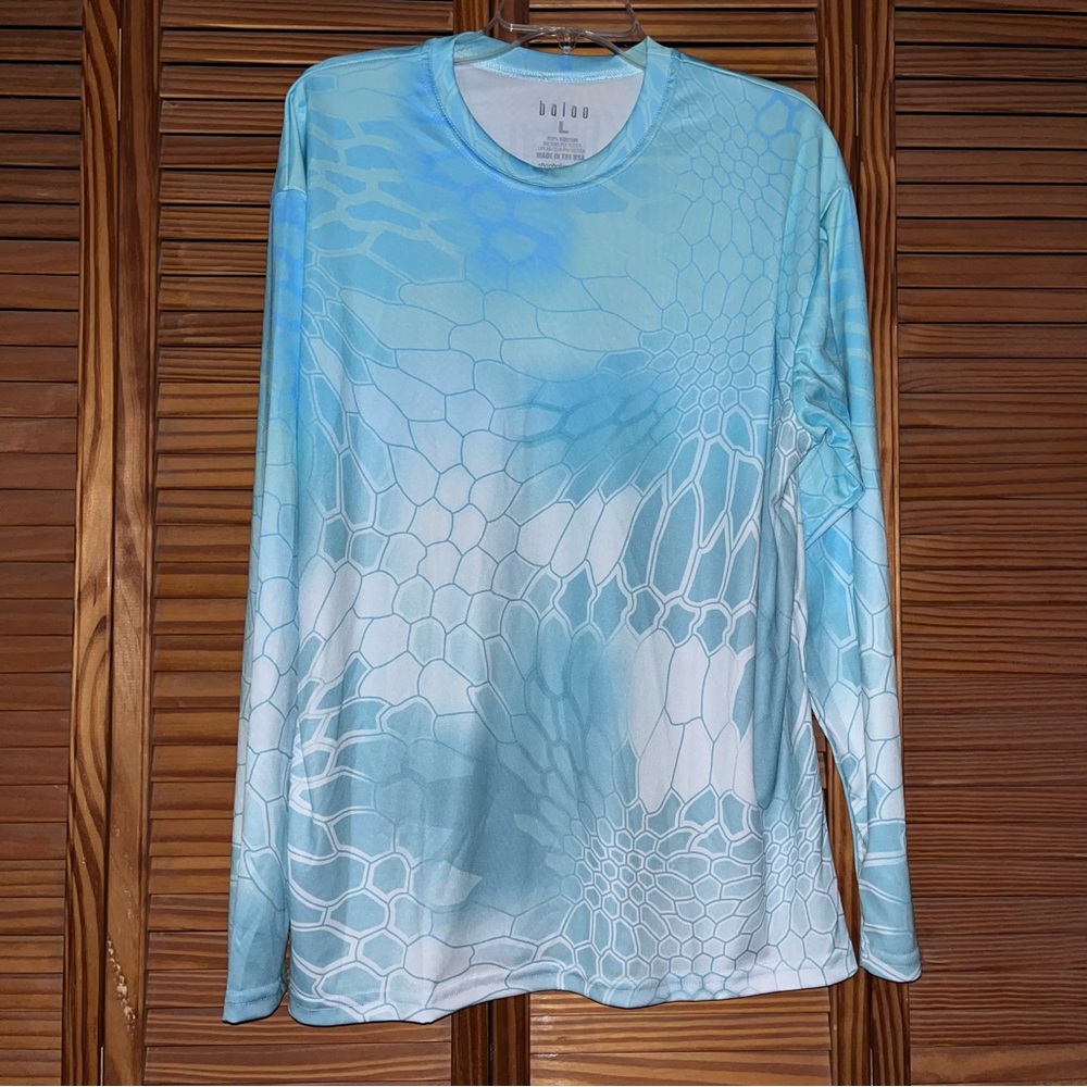 Balao Moisture Wicking Sun Protection Long Sleeve Large Outdoor‎ Shirt